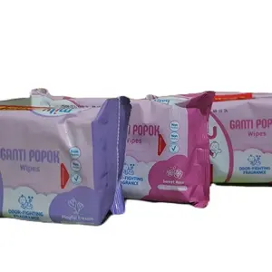 mitu baby tissue basah mitu baby isi 2 pcs toilet ganti popok wipes sweet rose&fragrant freesia untuk bayi bisa bertahan ruang belajar Tisu