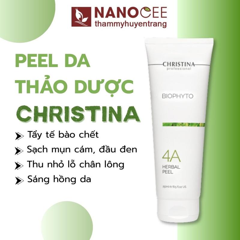 [HÀNG CTY] Christina Peel Da Thảo Dược Cải Thiện Mụn Cám Đầu Đen Mask Tẩy Da Chết Giúp Làm Sạch Sâu