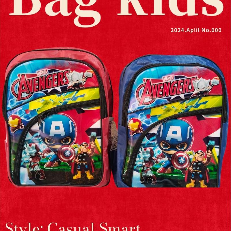 Tas Anak Sekolah SD Laki-laki Motif Karakter Print Berkualitas Ringan dan Nyaman ukuran besar 3
