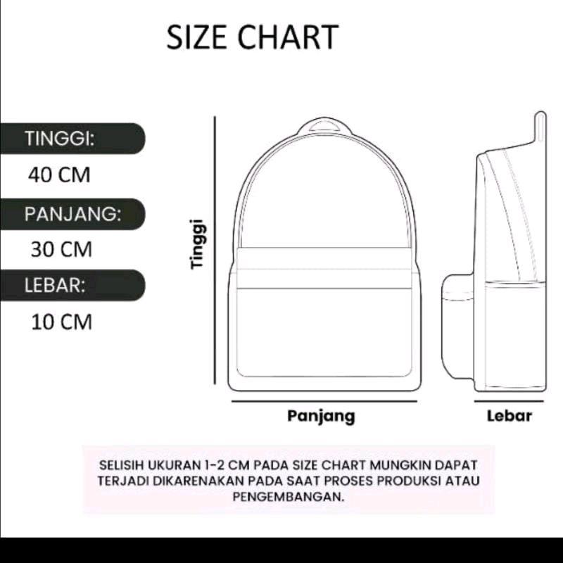 Arvan Store Banana-Tas Ransel anak sekolah kece Fashion multifungsi cuci kering 4