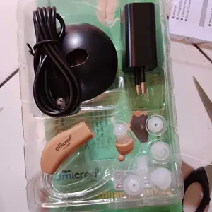 TaffOmicron Alat Bantu Dengar Mini Charger In Ear Hearing Aid Charging Station  - JZ-1088F Original Alat Bantu Pendengaran Kuping Telinga Orang Tua Lansia Amplifier Kontrol APP Dicas