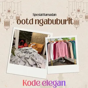 TBB KODE ELEGAN ready PREMI 27  MARET SIANG-SORE  1-100 ATASAN SOFT KENIT