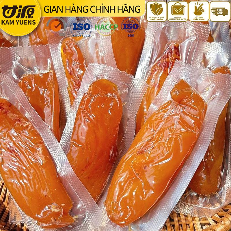  Ganyuan official Khoai lang sấy dẻo thơm ngon đóng gói riêng vị nguyên chất không chất phụ gia dried snacks 500g 