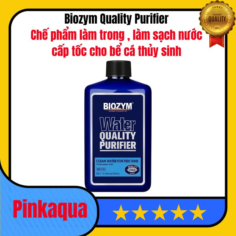 Biozym Water Quality Purifier - Dung dịch làm trong nước cao cấp bể cá thủy sinh  bể cá cảnh vi sạch 