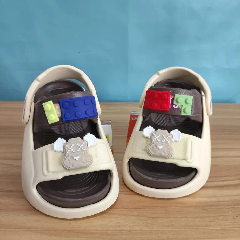 sandal anak perempuan laki-laki karakter bandua tali belakang 1