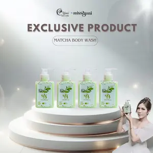 YONI SKIN CARE - LEBIH HEMAT ISI 4 BODY WASH MATCHA BRIGHTENING  | Perawatan Badan | A 62