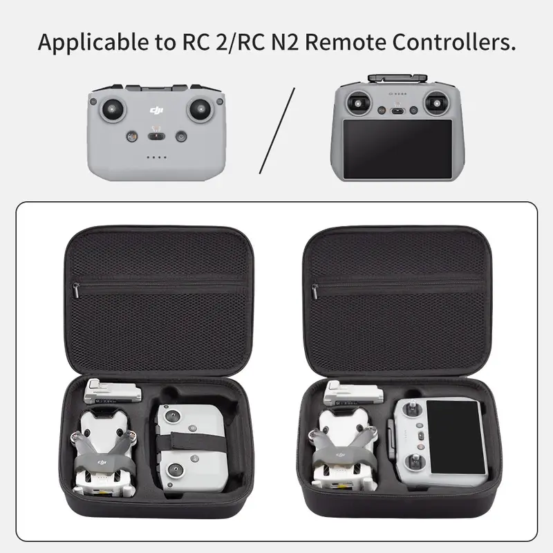 (BISA COD) XIFIJI Tas Drone Hard Shell Protective Storage Bag DJI Mini 4 Pro - XJI4 TERMURAH Aksesoris Plastik 4