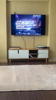 Product Review of Yrisa Modern Scandi Minimalist TV console Cabinet from n**h 0