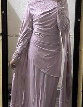 Product Review of Pakaian Fesyen Timur Tengah, Tampalan Labuci, 2024 Casual Dresses Lengan Gaun from H**🦖 0
