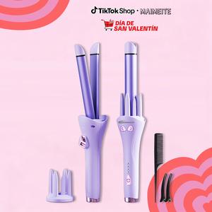 MAIMEITE 2 En 1 ( Rizaralisar) Cerámica Antiquemaduras 26 Mm Rizador Automatico De Cabello, Dirección Ajustable,calentamiento Rápido, 4 Configuraciones De Temperatura,apagado Automático De 30 Minutos