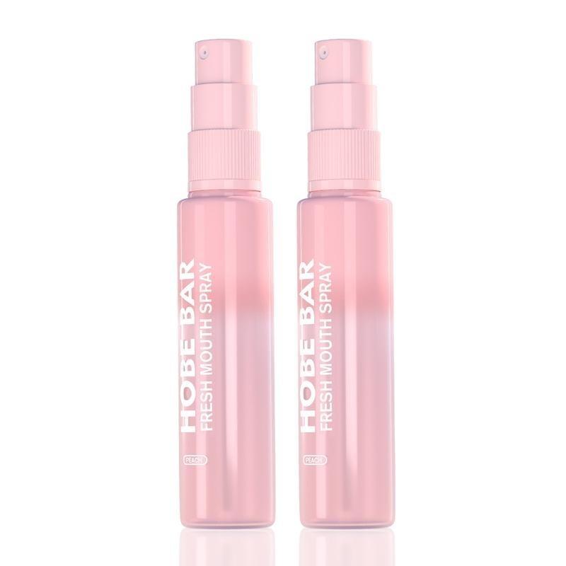 Fresh Mouth Spray Parfum Mulut Pengharum Mulut Dan Penyegar Mulut - HOBE BAR Probiotic Oral Spray - Sugar-Free  Alcohol-Free  and Preservative-Free  Peach Mint Flavor for Fresh Breath (20 ml) 6