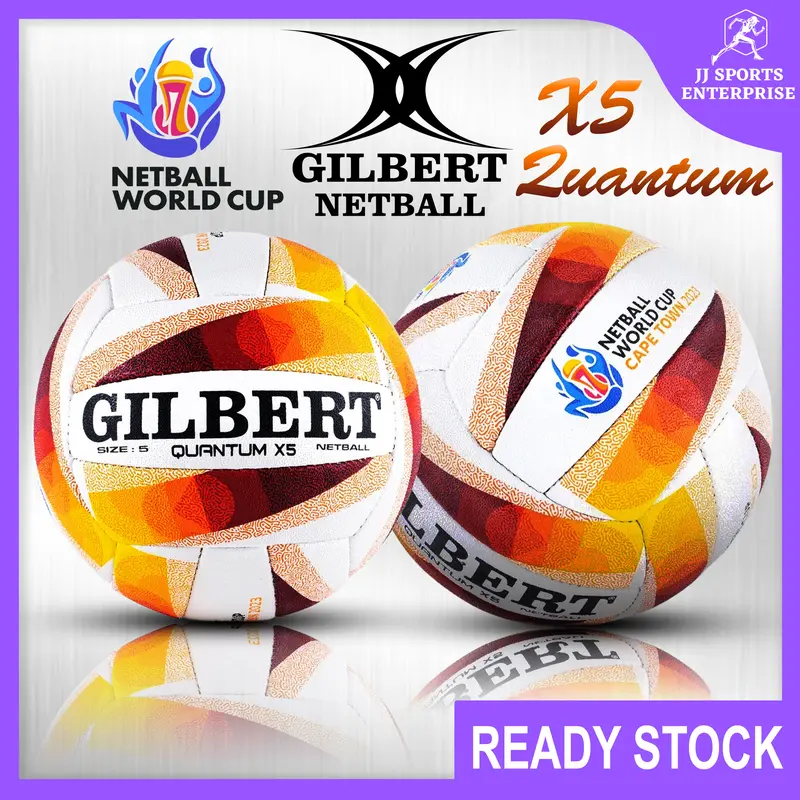 Gilbert Netball (Size 5) Gilbert NWC 2023 Quantum X5 Match Netball