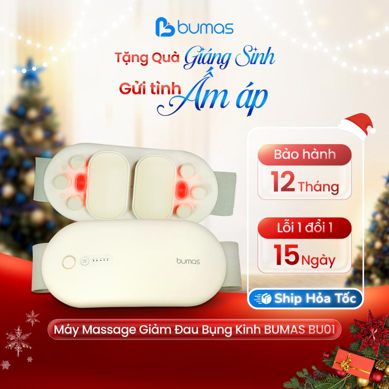 LIVE Máy Massage Đau Bụng Kinh BUMAS BU01 - Đồ tặng bạn gái