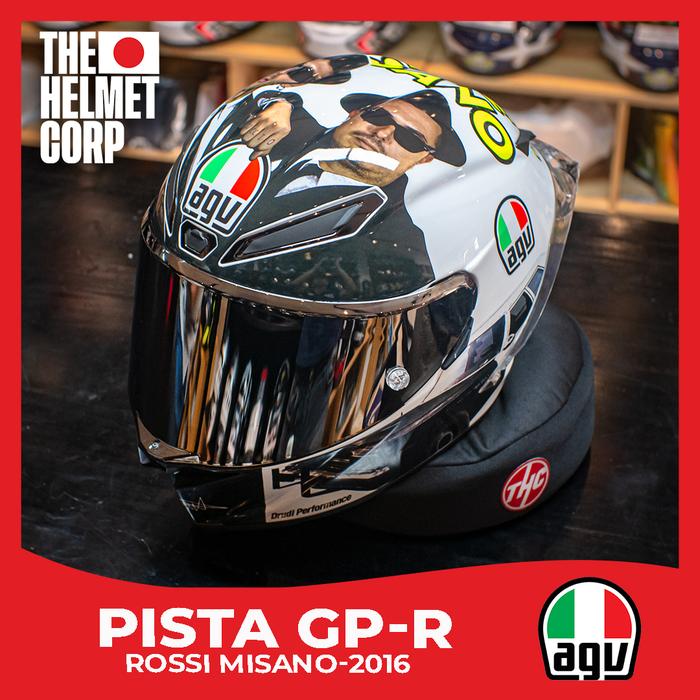 Jual AGV PISTA GPR ROSSI MISANO 2016 ' TWO BROTHER ' ORIGINAL FULL