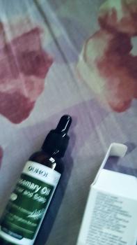 Product Review of Rosemary hair oil hair tonic penumbuh rambut dengan cepat dan botak tebal serum rambut rontok Hair growth serum Minyak from B**a 2