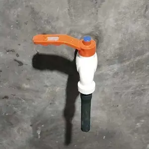 Kran PVC JUMBO drat KUNINGAN - KRAN AIR PVC BODY BESAR 1/2 & 3/4 INCH - KRAN SUPER TEBAL BODY BESAR KUAT DIBANTING TIDAK MUDAH PATAH Plastik