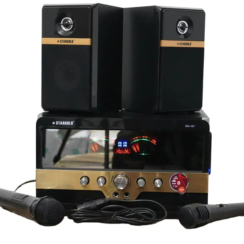 STARGOLD Multimedia Speakers System with Subwoofer Front