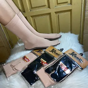 IVSHOP - Kaos Kaki Wanita Muslimah Jempol Warna Kulit Telapak Hitam Panjang Sebetis IVSHOP - Kaos Kaki Wanita Muslimah Jempol Warna Kulit Telapak Hitam Panjang Sebetis