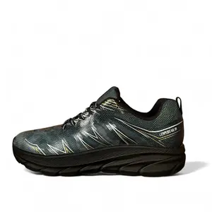 AWAKE footwear leapers 01 warna Full Hitam Sepatu Olahraga Lari Cowok Cewek Outdoor Running
