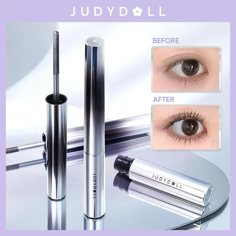 Judydoll Lashes Mascara Waterproof Silk Fiber Mascara Black Long Curling Eyelash Extensions Sexy Eyes Makeup Cosmetics