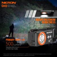 Gambar Nicron Mini Headlamp D10 Senter Kepala 500 lumen - Jaraka Cahaya 72 meter - 5 warna cahaya - Outdoor Camping - Maintenance Charger Usb dari Nicron Official Store Kota Administrasi Jakarta Barat 4 Tokopedia