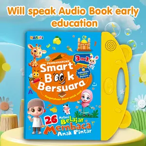EBuku Edukasi 3 Bahasa - Inggris Mandarin Indonesia Bersuara 3in1 untuk Anak Usia 3-8 Tahun 26 Materi Belajar Membaca