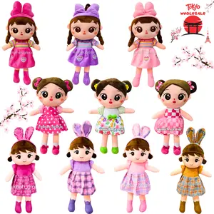 (Rumah Grosir) Boneka Pretty Girl Baby Girl Pita Love Bunny Rabbit Lucu Hello Metoo 'pretty little