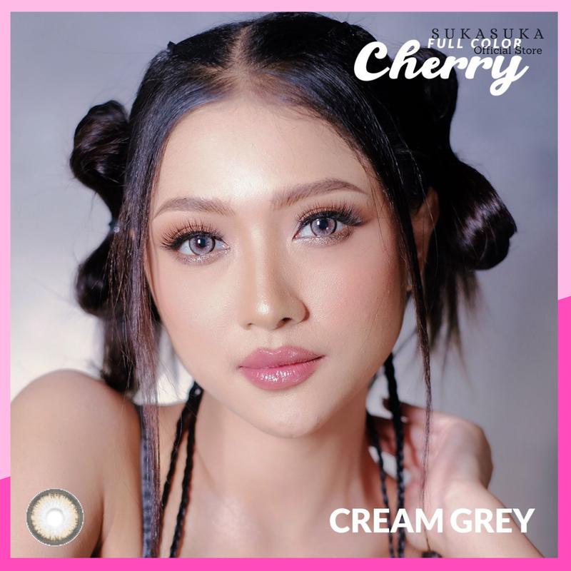 SOFTLENS CHERRY by LIVING COLOR NORMAL & MINUS 2