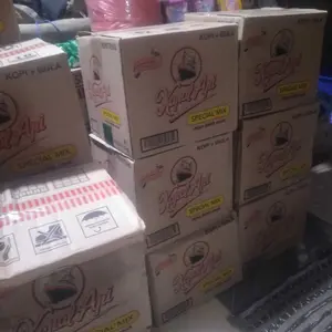 KINGMART88 Kapal Api Mix 10 Karton - Kopi & Susu Bubuk 1200 PCS, Meningkatkan Energi & Fokus, Kualitas Tidur Lebih Baik, Free Packing Plastik