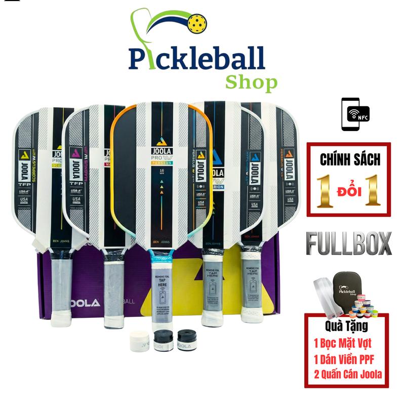  Vợt Pickleball Joola Pro 4  Gen 4  hàng Fullbox Joola mặt carbon siêu nhám Bảo hành mặt vợt 2 tháng 