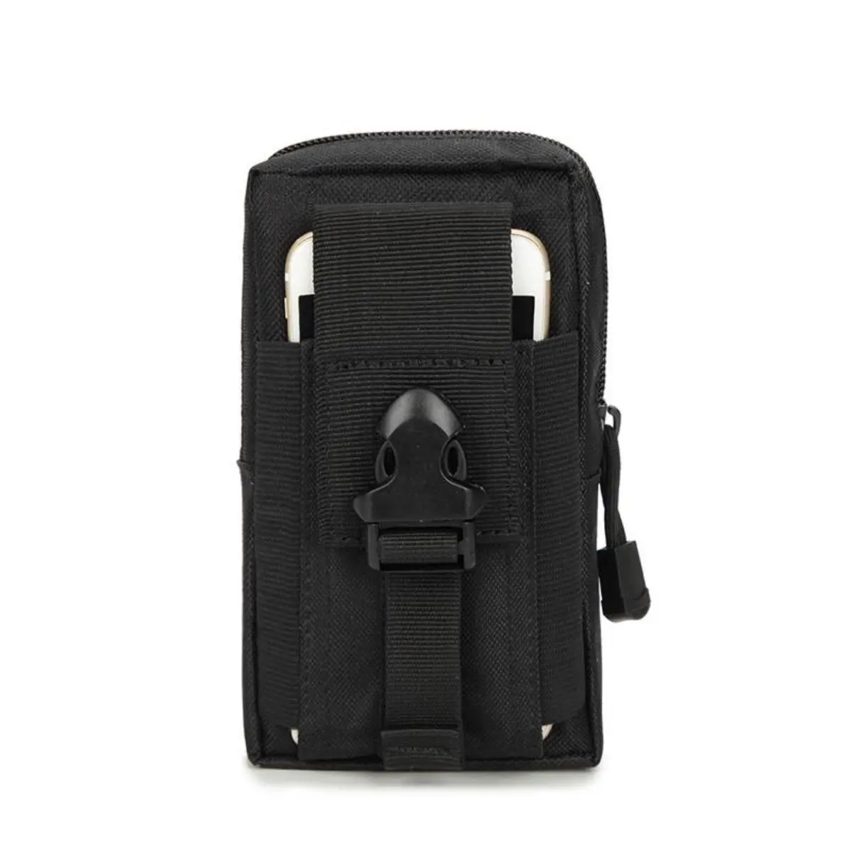 6.5inch Men Portable Molle Pouch Belt Waist Pack Bag Small Pocket Waist Pack Running Pouch Travel Camping Abrasion Resistant Bag