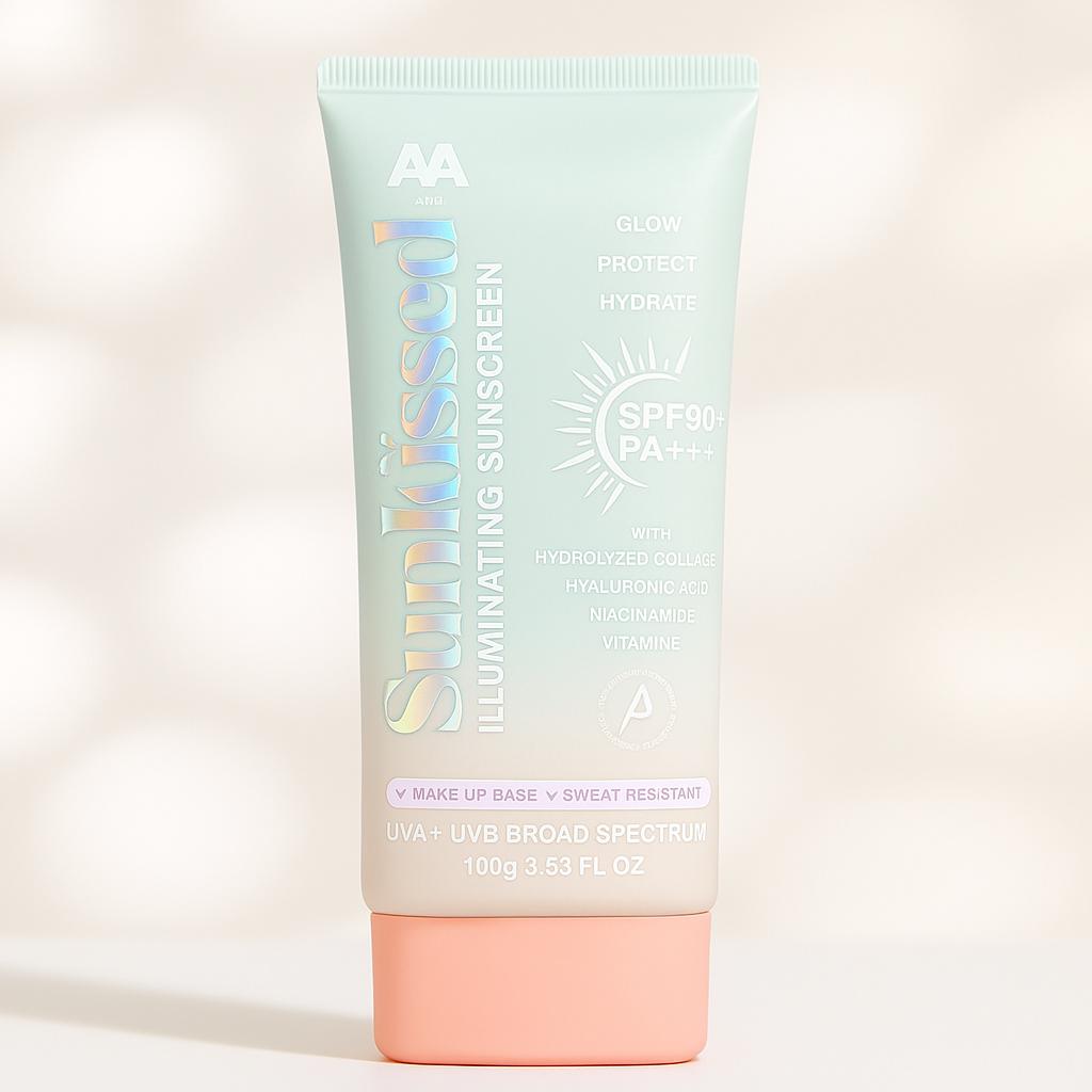 BUY 1 TAKE 1 AAM Sunkissed Illuminating Sunscreen SPF90 PA+++ (100g ...