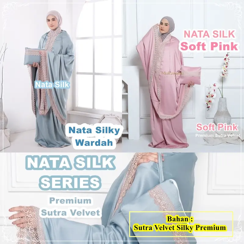 Seserahan Pernikahan / Seperangkat Alat Sholat Mahar / Kado Pernikahan / Hantaran Pernikahan / Mukena Set Complite Plus Sajadah Hampers Mutiara Tasbih Sarung Muslim 3