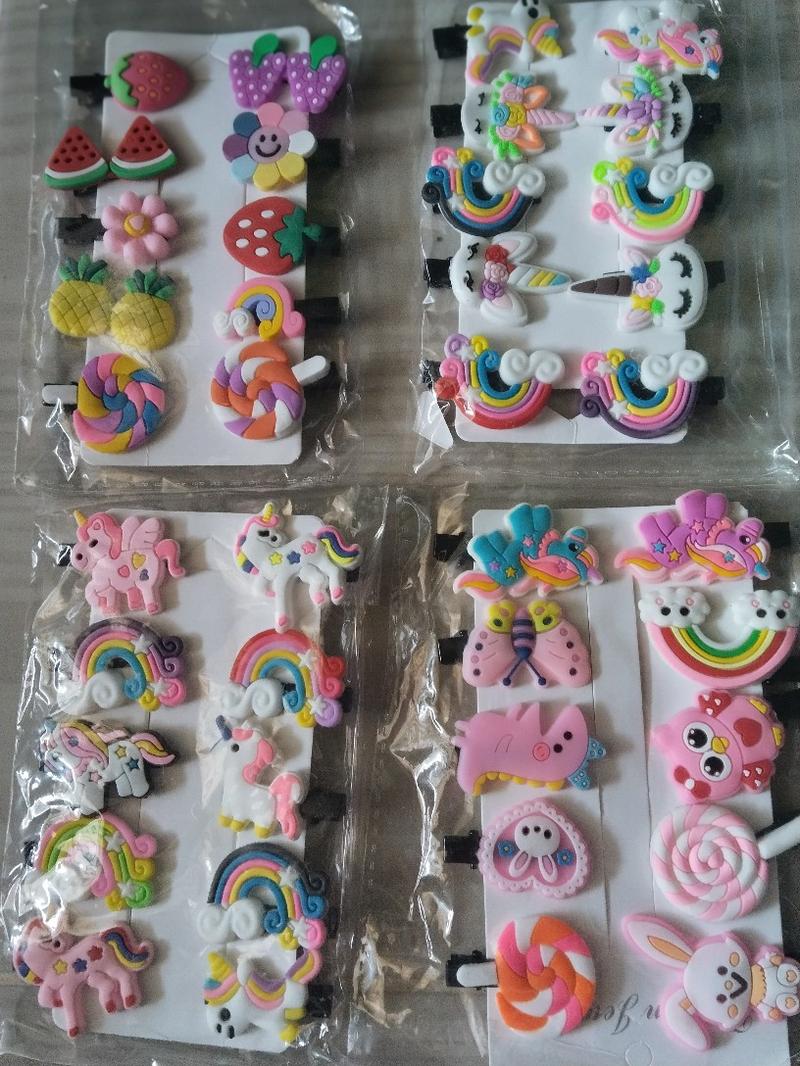 Product Introduction of Penjepit rambut anak ala Korea 1 pak isi 10 pcs ketik pesan opsional ya 4