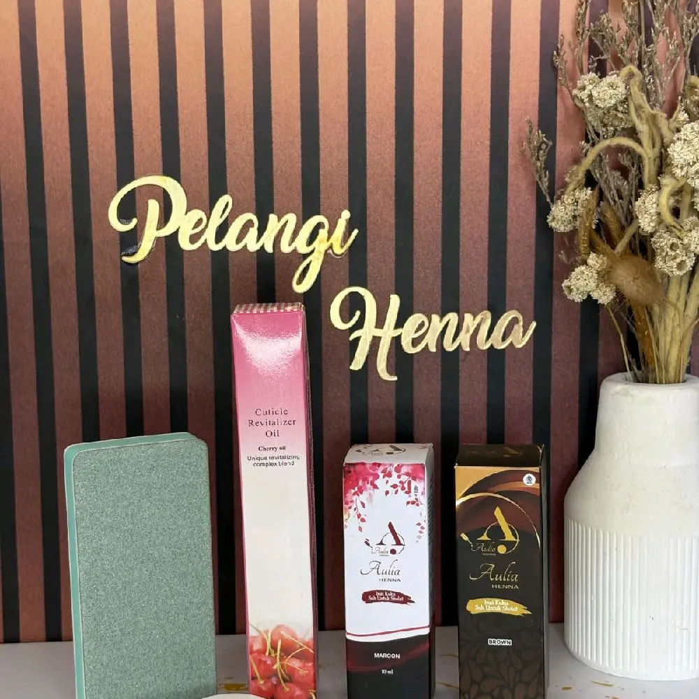 Maroon + Coklat + Serum + Buffer 