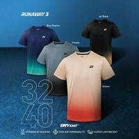 Gambar New Kaos / Jersey Yonex Badminton Runaway 3 Collection DRYKNIT 3240 Trooper - S dari Sports Center Kota Surabaya 3 Tokopedia