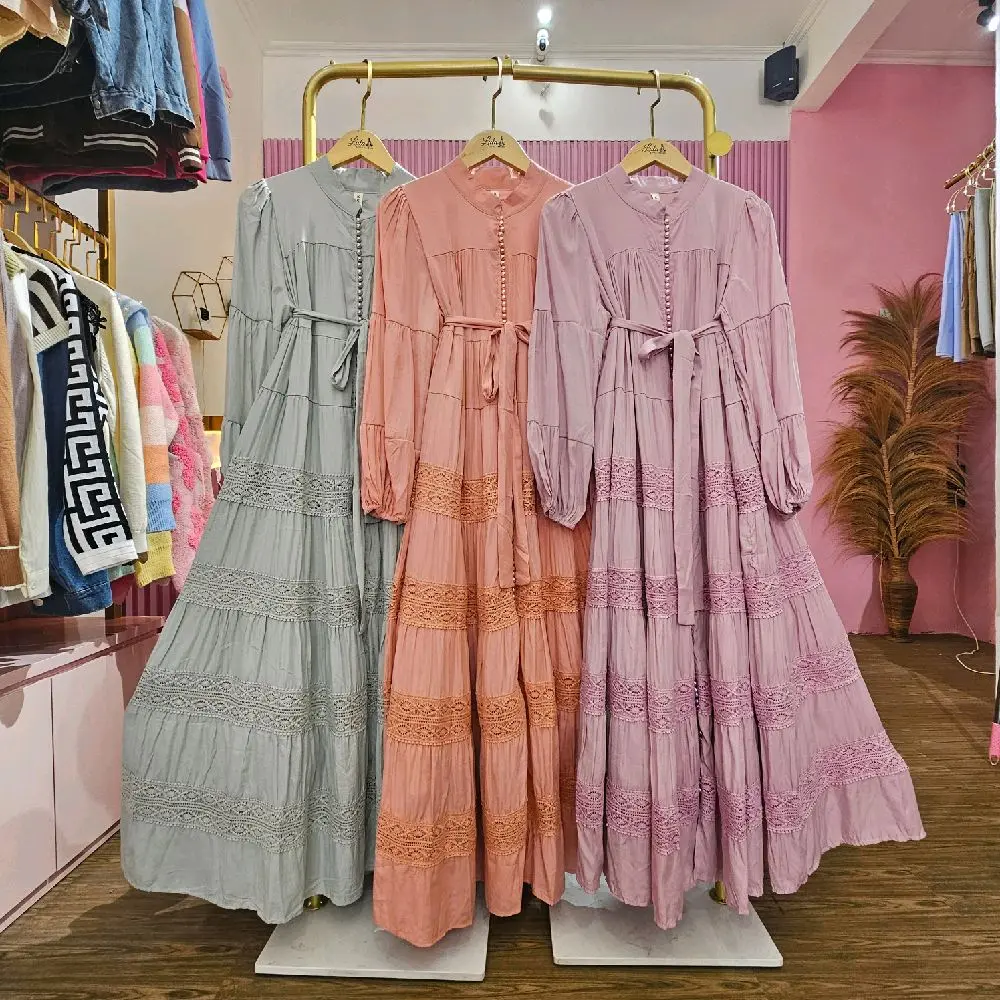 SINTA gamis kancing seibu premium
