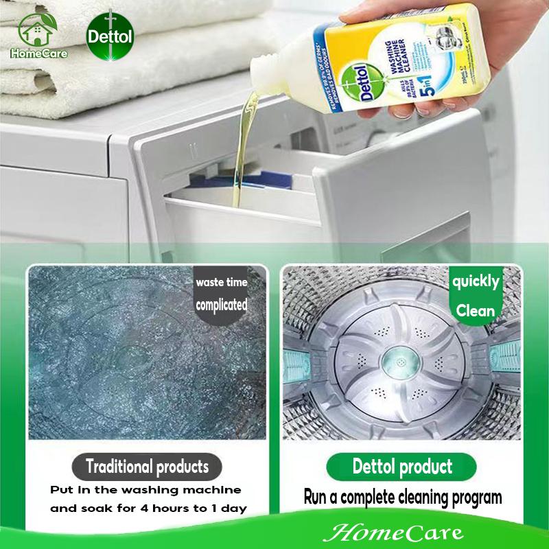 Dettol 5in1 Washer Cleaner 250ml Kill Germs || Dettol 5in1 Washing Machine Cleaner 250ml Freshness