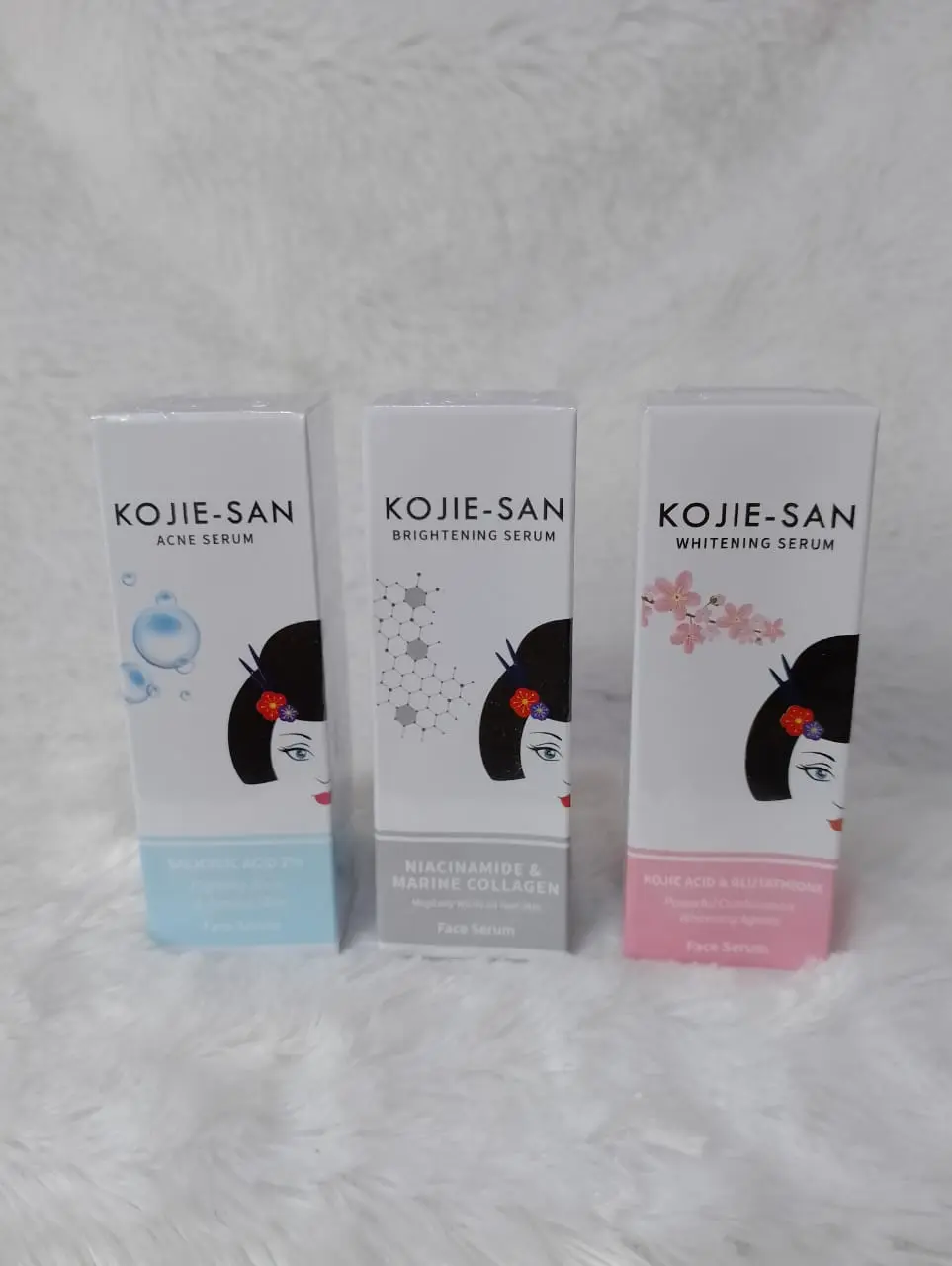 [ AKU MURAH } Serum Kojie San / Kojie San Brightening & Whitening & Acne Serum 20 ML / Perawatan Jerawat Pemutih Pencerah Wajah 100% Ori BPOM