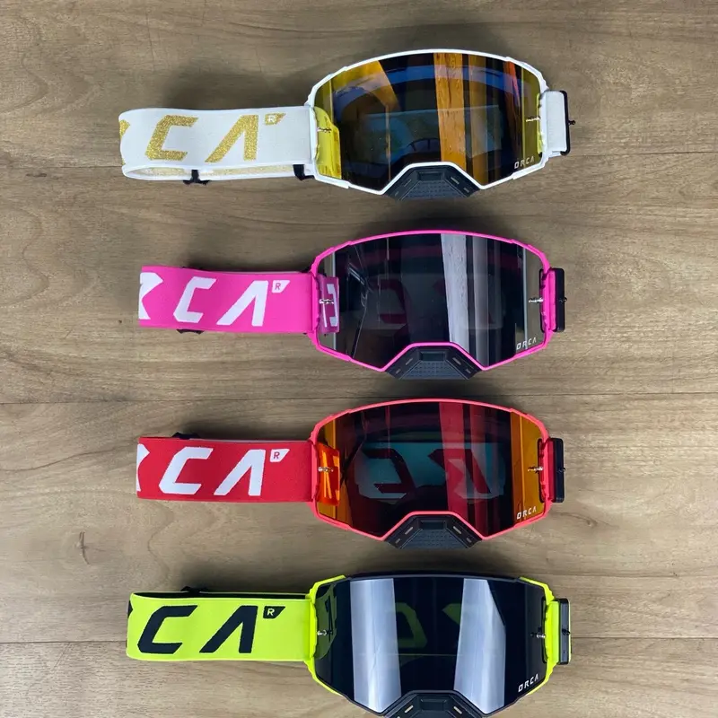 Kacamata Motorcross MTB Sky Original Anti Ngembun Goggle Orca Frameless 2.0 3