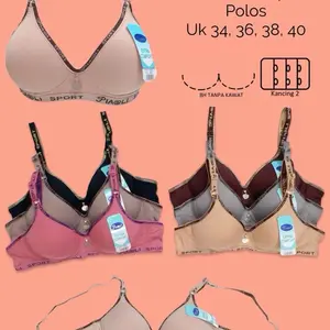 (1pcs) BH gadis BRA wanita cewek PIAOLI sport 003 006 tanpa kawat original TERMURAH