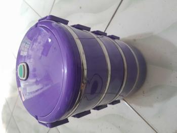 Product Review of Rantang Makan Susun Stainless | Lunch Box Set Stainless Plastik Simple from m**a 0