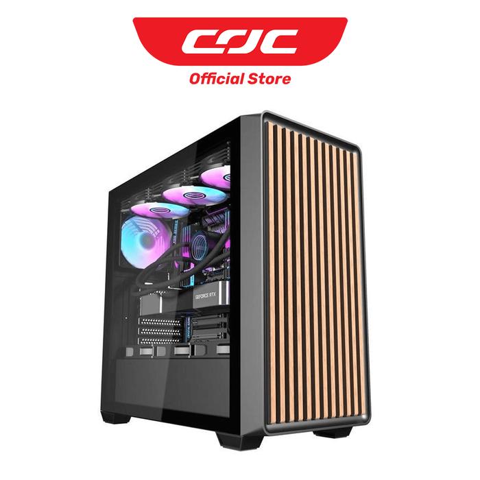 Gambar darkFlash DS900WD Black ATX PC Case dari COC Komputer Kota Administrasi Jakarta Pusat Tokopedia