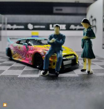 Product Review of 1: 100 to 1:50 Model People Figures Miniature Mini Painted Plastic for Achitectural Model 10pcs (Random Design) from h**3 0