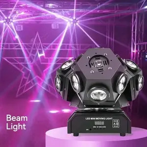 Lampu Moving ball 3 head 4in1 laser light fullcolour