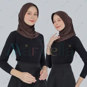 Hijab Bergo Sport pet tebal // Jilbab Sporty instan Olah Raga Spandek Bergo voli // Hijab instan // Kerudung Padel // Kerudung Sekolah