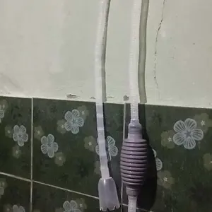 Alat Pembersih Aquarium Pompa Penghisap Kotoran Ikan Vakum Pembersih Akuarium Aquascape 1.5m