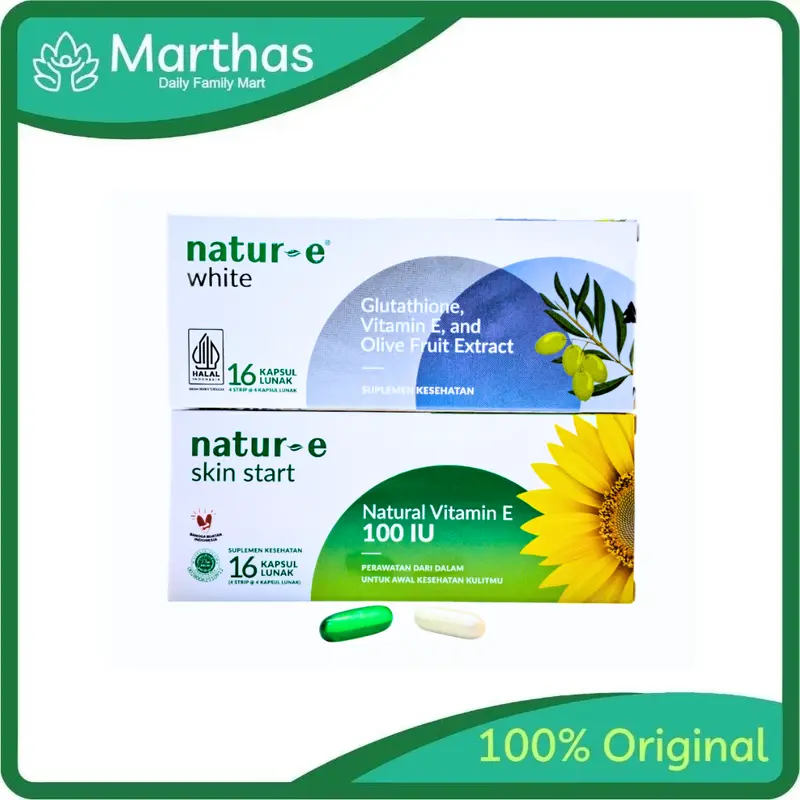 [BUNDLE] NATUR-E WHITE 1 BOX + NATUR-E SKIN START 1 BOX 1