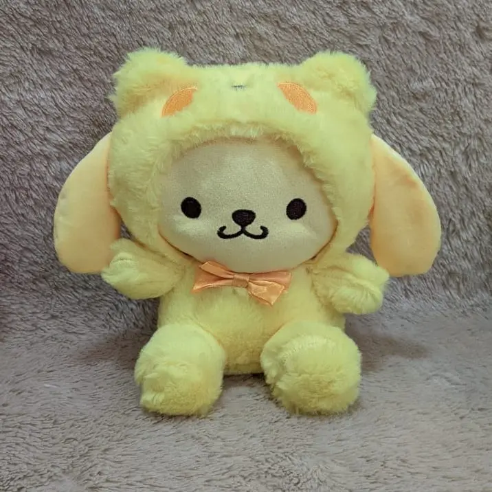 Boneka My Melody Kuromi Cinnamaroll Pompopurin Ukuran 9 Rassel Halus Dolls Toys Kado 4