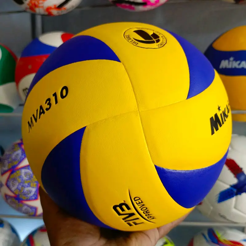 Bola Voli Volly Voly press V330W Pro Liga bahan PU ORIGINAL Import Super soft touch size 5 Kualitas Turnamen Olahraga Outdoor free Pompa Pentilasi Dan Jaring Bisa COD Ball Volley 8